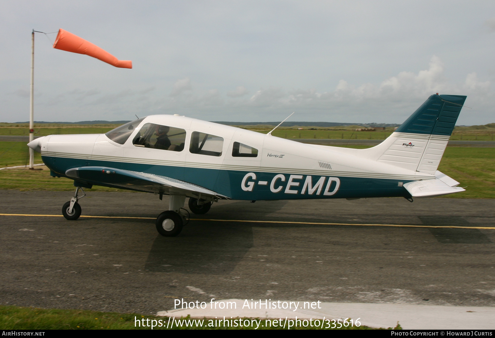 Aircraft Photo of G-CEMD | Piper PA-28-161 Warrior III | AirHistory.net #335616