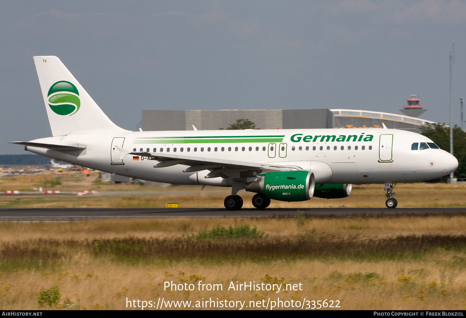 Aircraft Photo of D-ASTX | Airbus A319-112 | Germania | AirHistory.net #335622