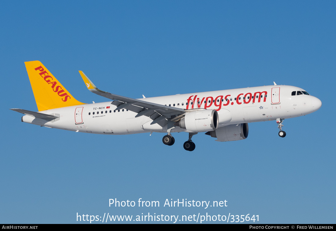 Aircraft Photo of TC-NCH | Airbus A320-251N | Pegasus Airlines | AirHistory.net #335641