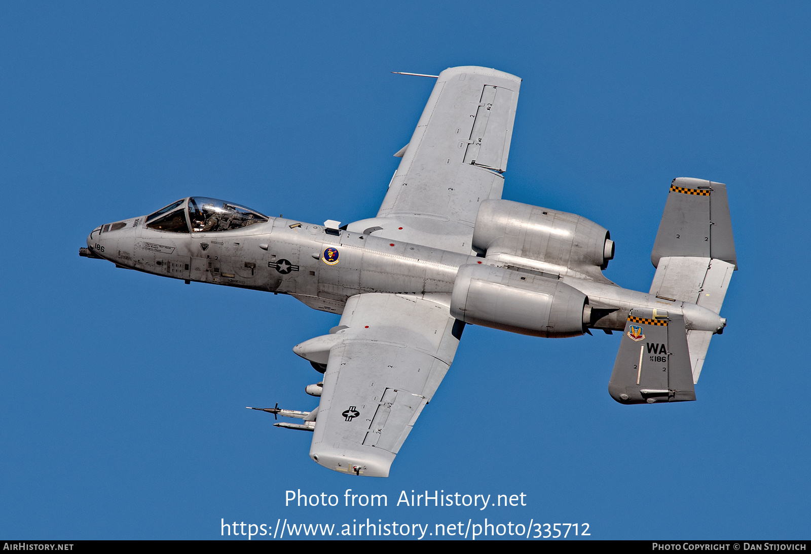 Aircraft Photo of 79-0186 / AF79-186 | Fairchild A-10C Thunderbolt II 