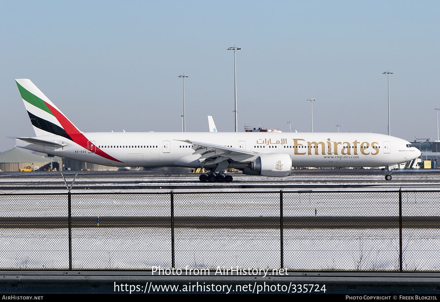 Aircraft Photo of A6-ECG | Boeing 777-31H/ER | Emirates | AirHistory.net #335724