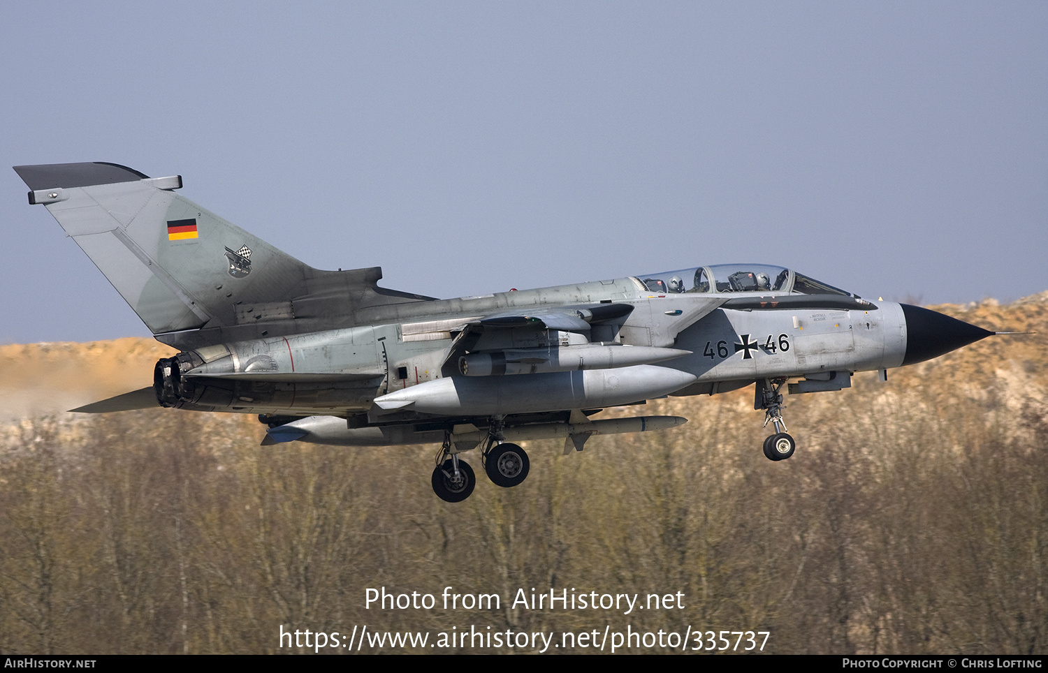 Aircraft Photo of 4646 | Panavia Tornado ECR | Germany - Air Force | AirHistory.net #335737