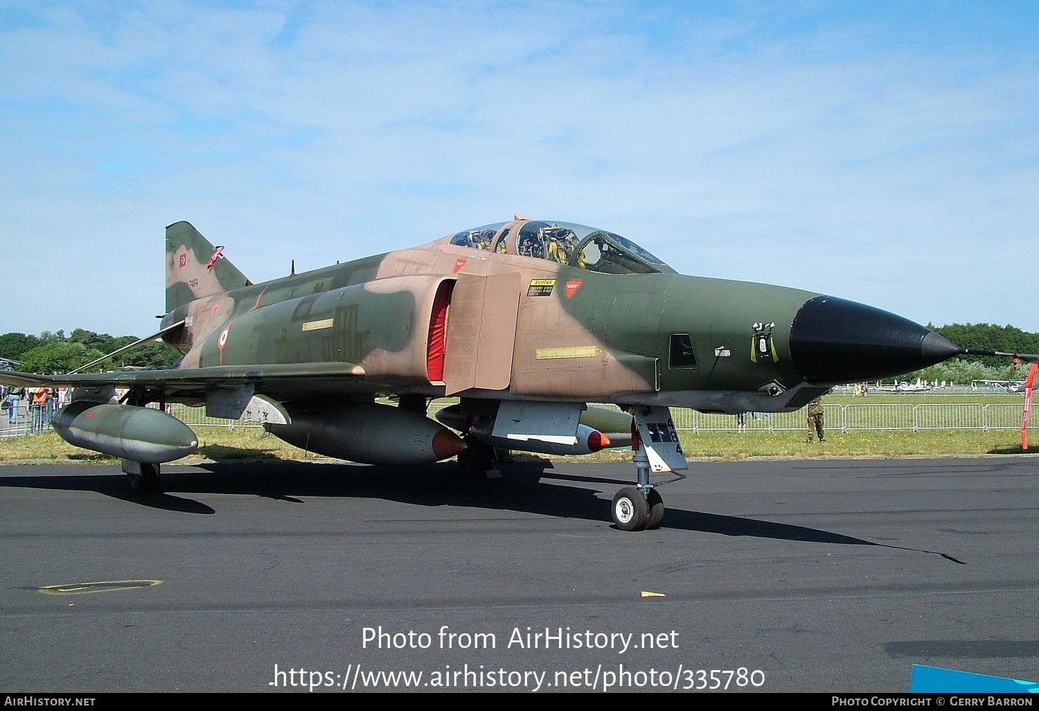 Aircraft Photo of 69-7484 | McDonnell Douglas RF-4E Phantom II | Turkey - Air Force | AirHistory.net #335780