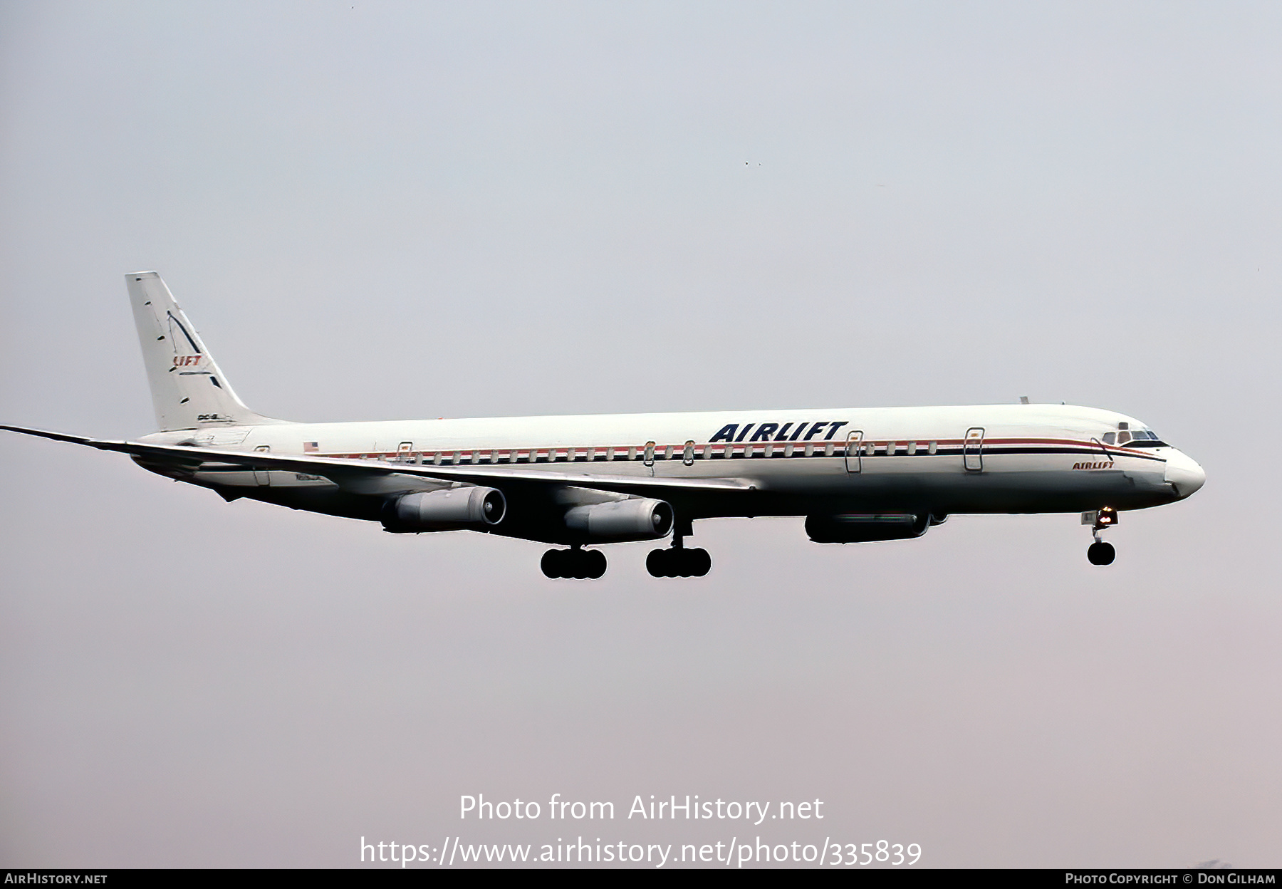 Aircraft Photo of N6163A | McDonnell Douglas DC-8-63CF | Airlift International | AirHistory.net #335839