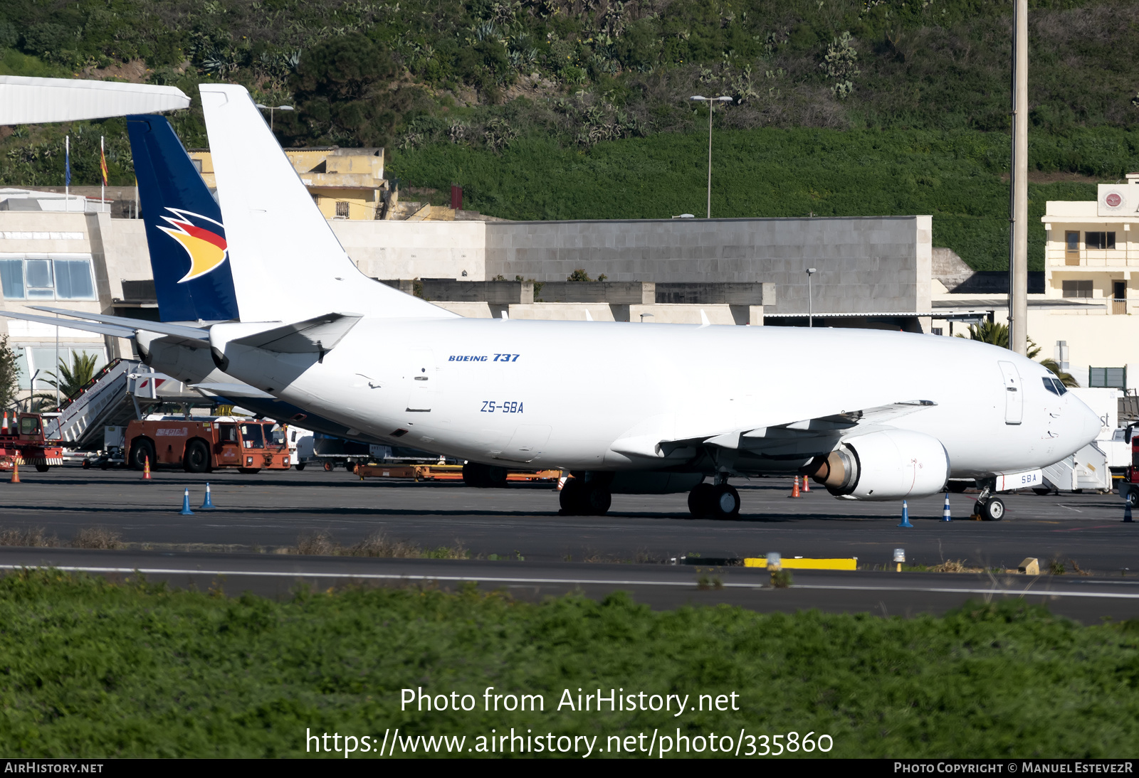 Aircraft Photo of ZS-SBA | Boeing 737-3Y0(SF) | AirHistory.net #335860