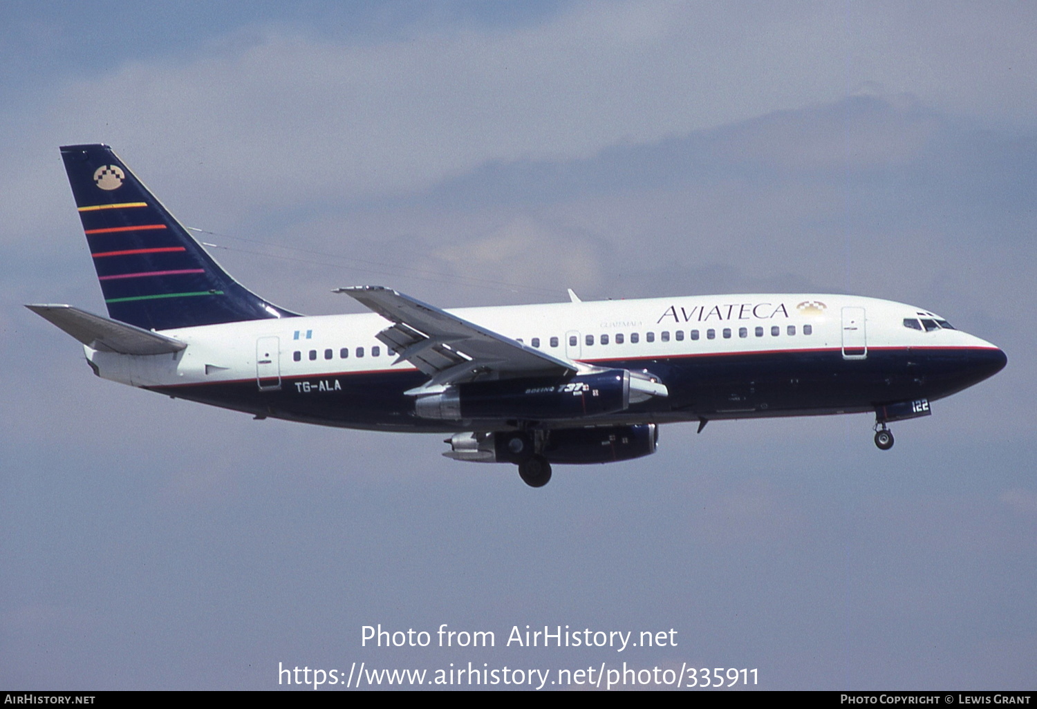 Aircraft Photo of TG-ALA | Boeing 737-2H6/Adv | Aviateca | AirHistory.net #335911