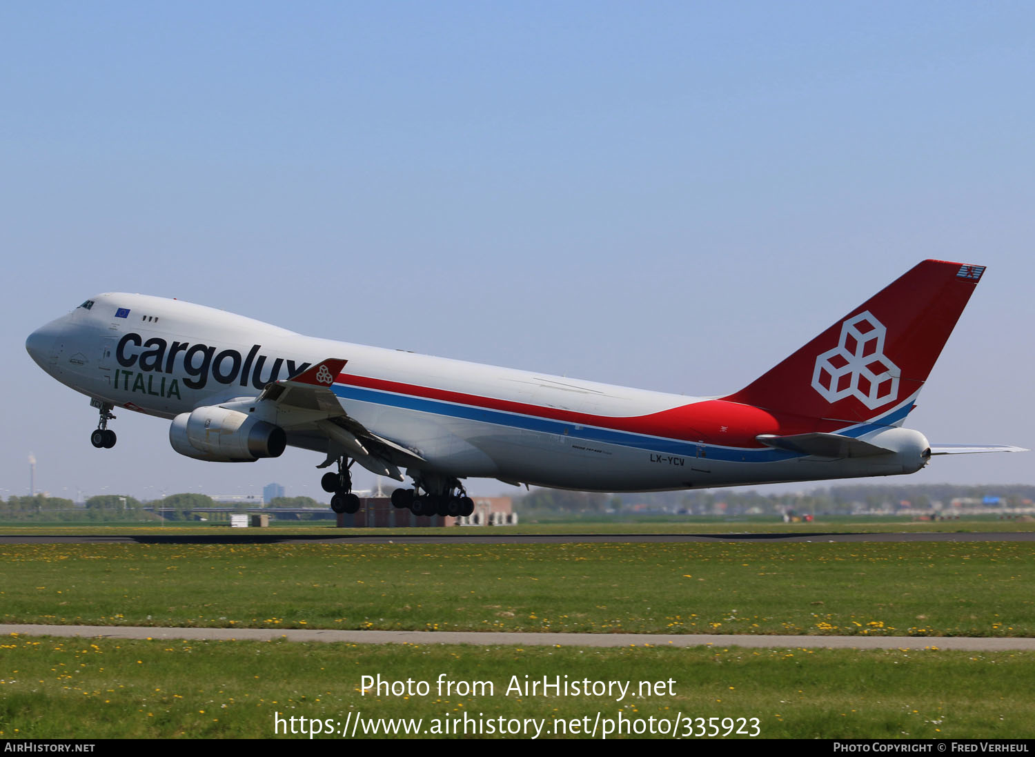 Aircraft Photo of LX-YCV | Boeing 747-4R7F/SCD | Cargolux Italia | AirHistory.net #335923