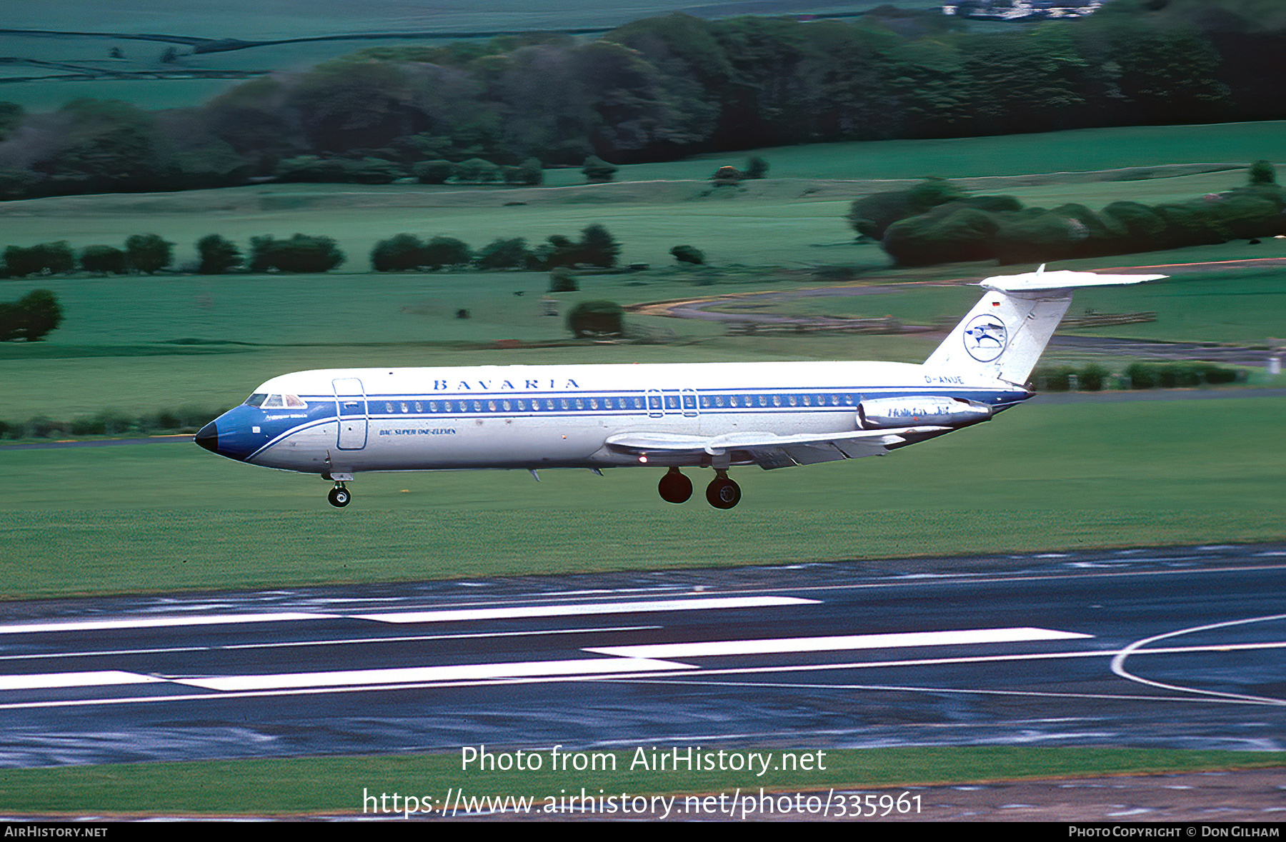 Aircraft Photo of D-ANUE | BAC 111-528FL One-Eleven | Bavaria Fluggesellschaft | AirHistory.net #335961