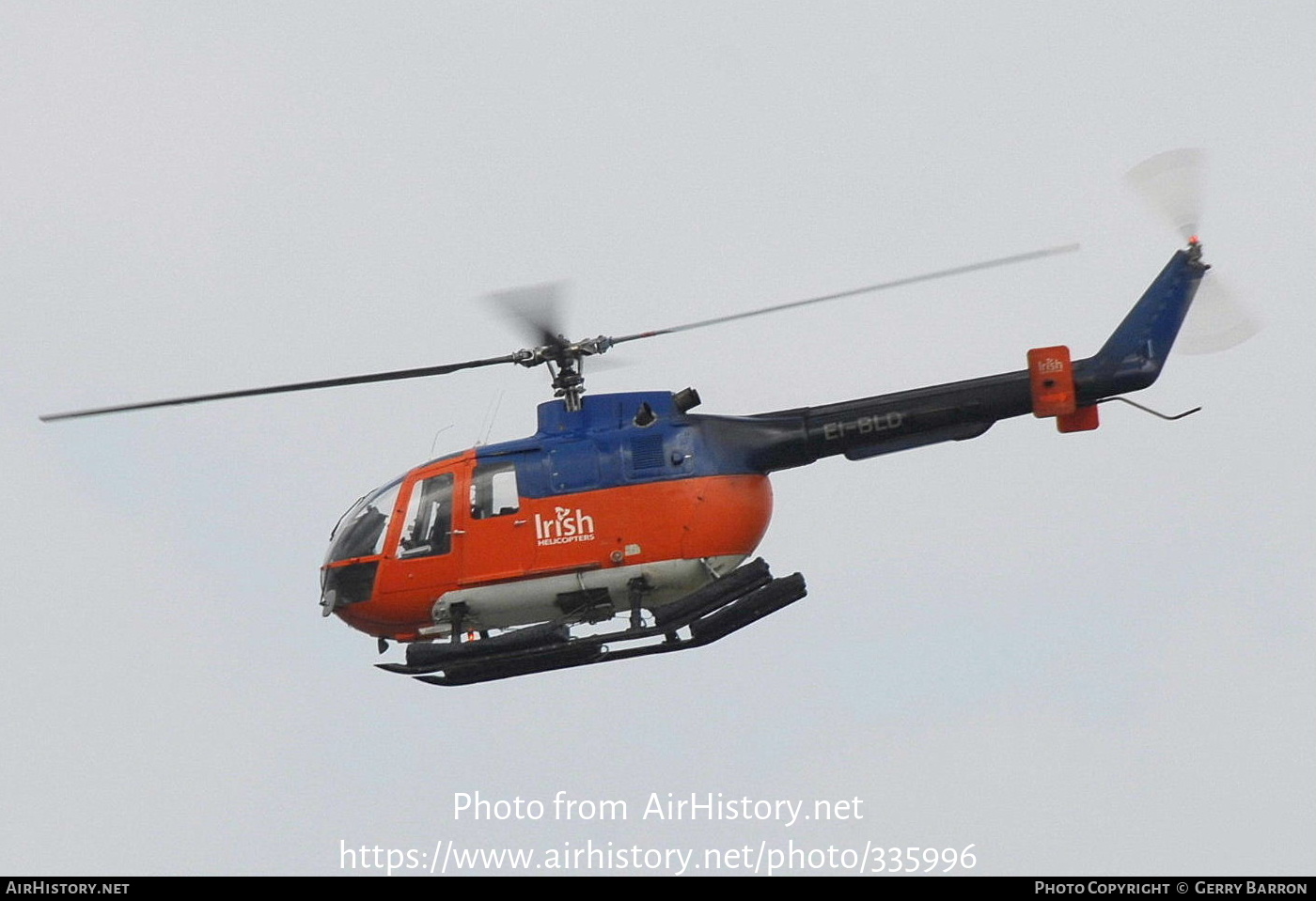 Aircraft Photo of EI-BLD | MBB BO-105DB | Irish Helicopters | AirHistory.net #335996