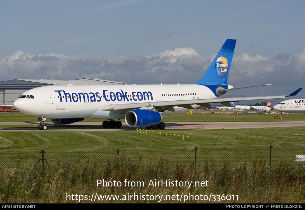 Aircraft Photo of G-TCXA | Airbus A330-243 | Thomas Cook Airlines | AirHistory.net #336011