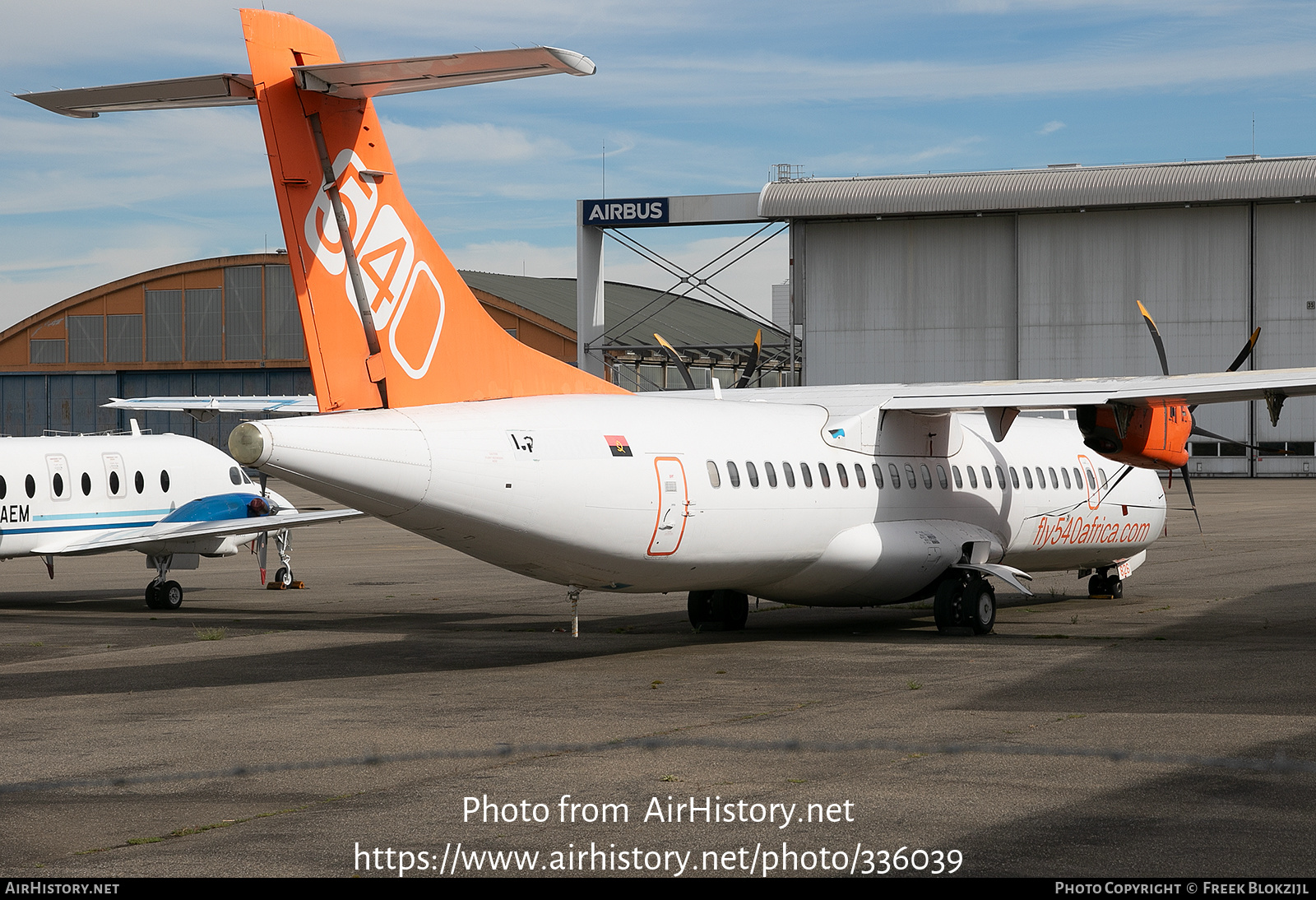 Aircraft Photo of D2-FLY | ATR ATR-72-500 (ATR-72-212A) | Fly540 | AirHistory.net #336039