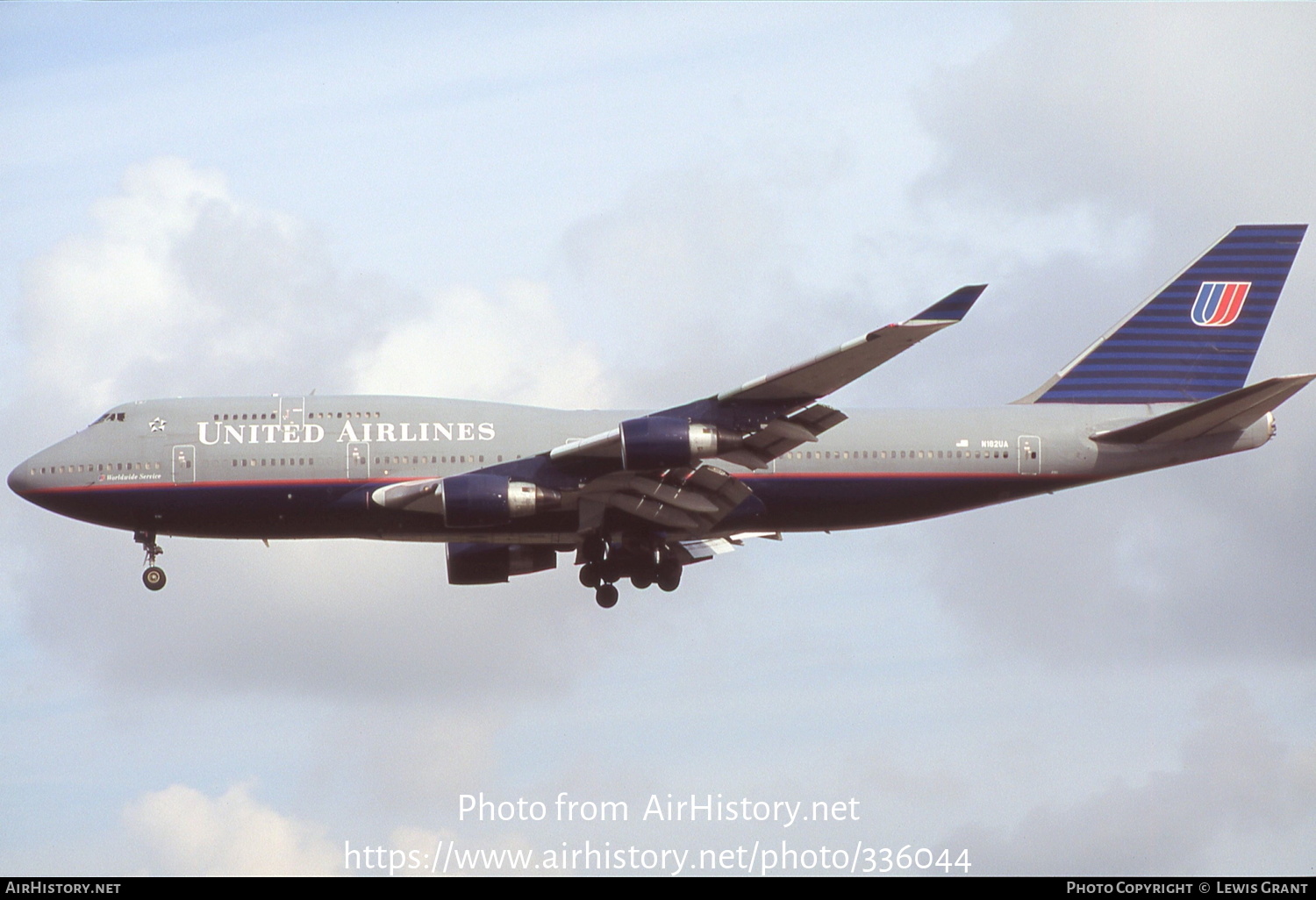 Aircraft Photo of N182UA | Boeing 747-422 | United Airlines | AirHistory.net #336044