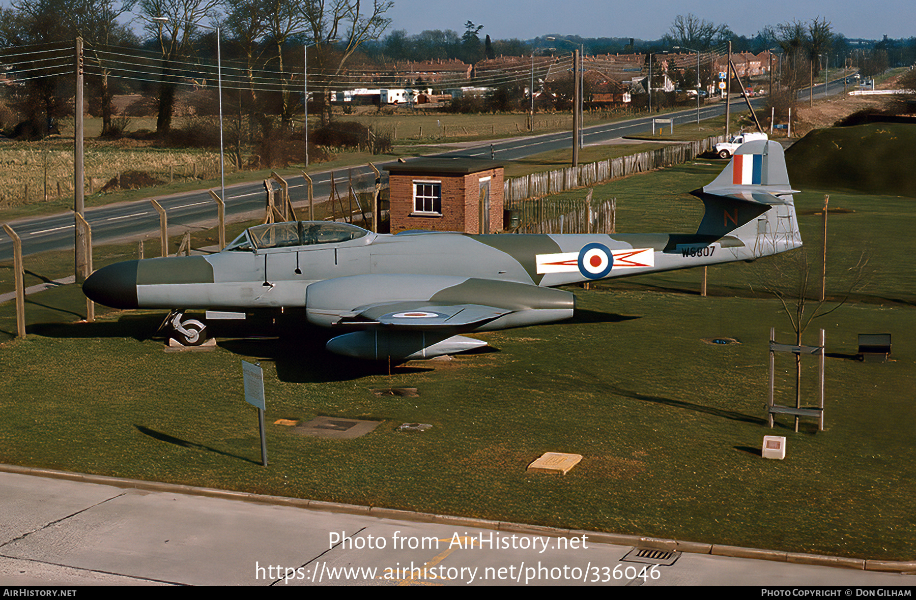 Aircraft Photo of WS807 | Gloster Meteor NF14 | UK - Air Force | AirHistory.net #336046