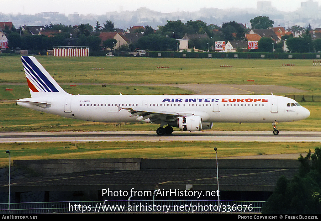 Aircraft Photo of F-GMZD | Airbus A321-111 | Air Inter Europe | AirHistory.net #336076