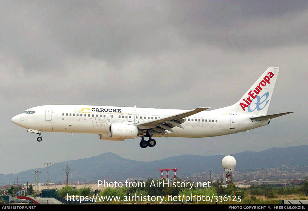 Aircraft Photo of EC-IVV | Boeing 737-883 | Air Europa | AirHistory.net #336125