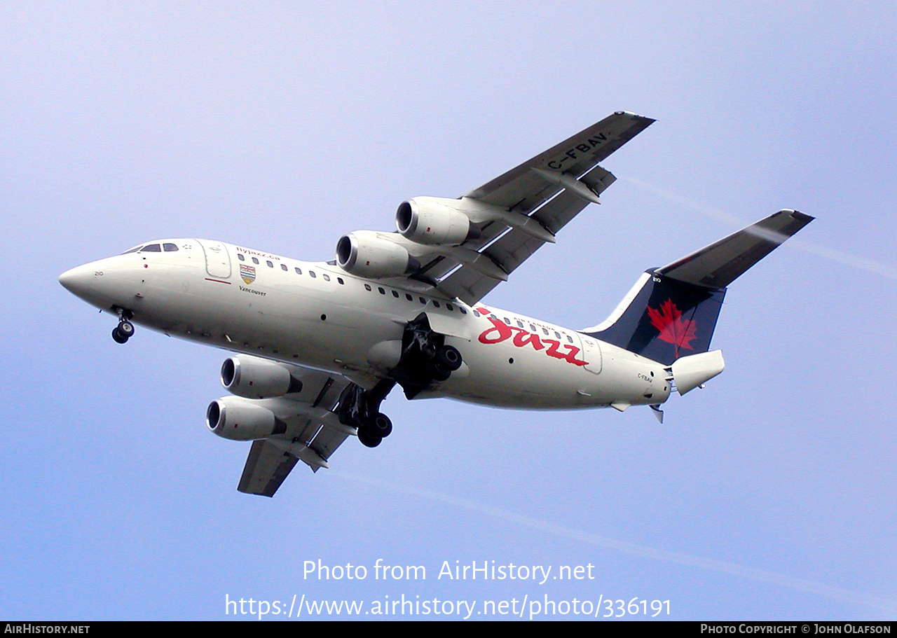 Aircraft Photo of C-FBAV | British Aerospace BAe-146-200 | Air Canada Jazz | AirHistory.net #336191