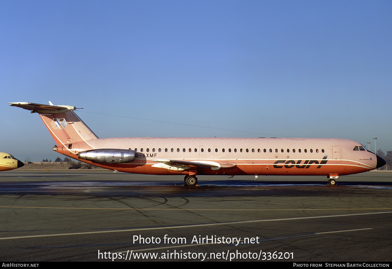 Aircraft Photo of G-AXMF | BAC 111-518FG One-Eleven | Court Line | AirHistory.net #336201