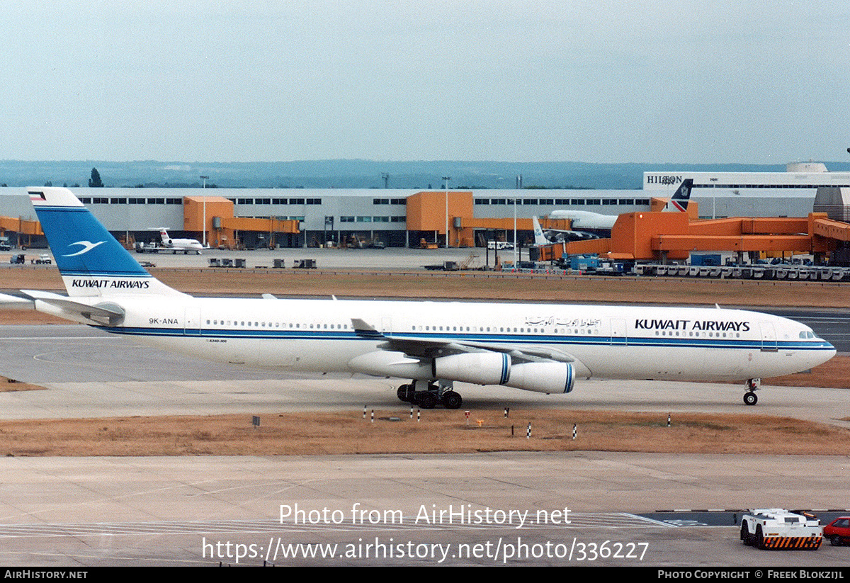 Aircraft Photo of 9K-ANA | Airbus A340-313 | Kuwait Airways | AirHistory.net #336227