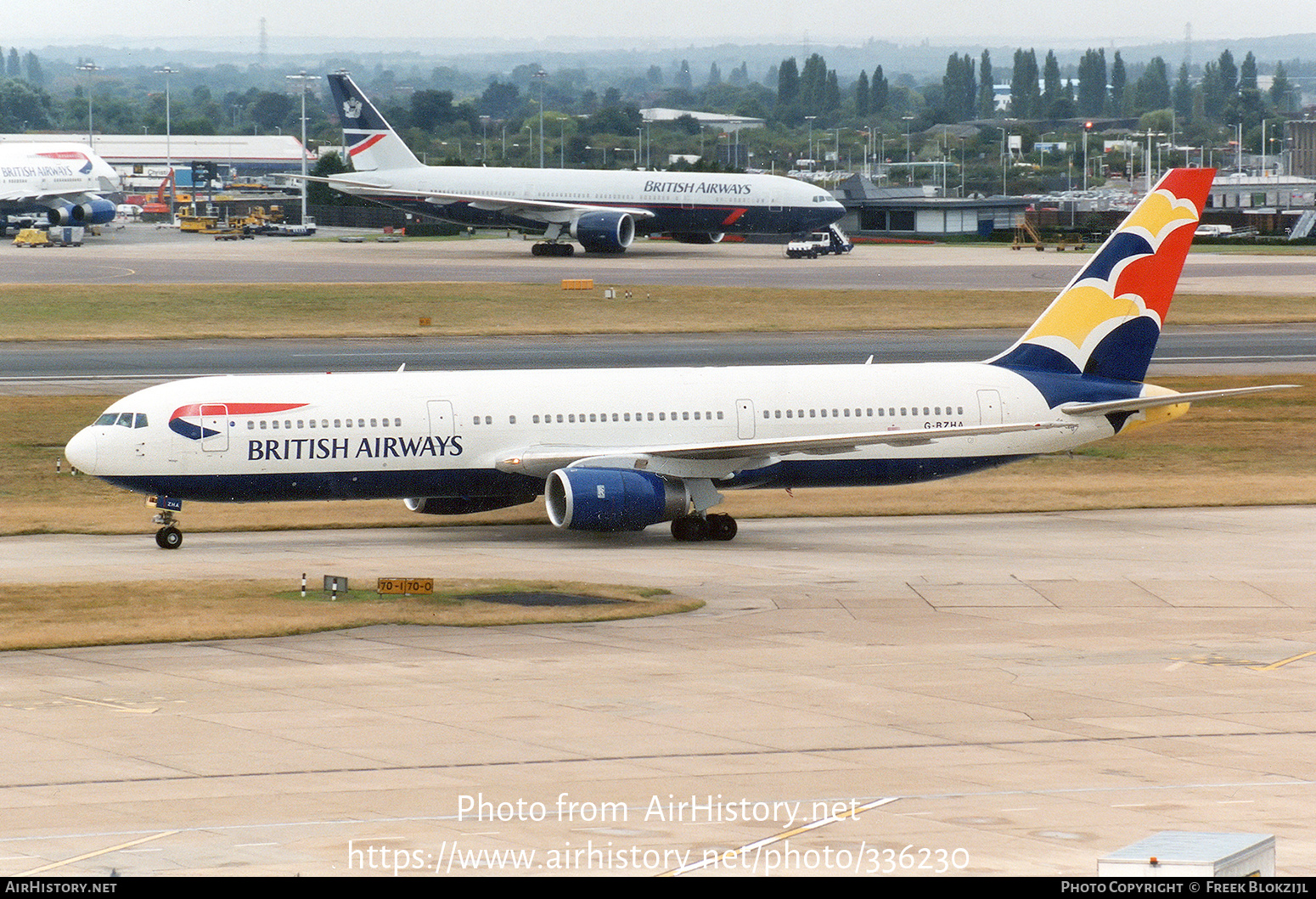 Aircraft Photo of G-BZHA | Boeing 767-336/ER | British Airways | AirHistory.net #336230