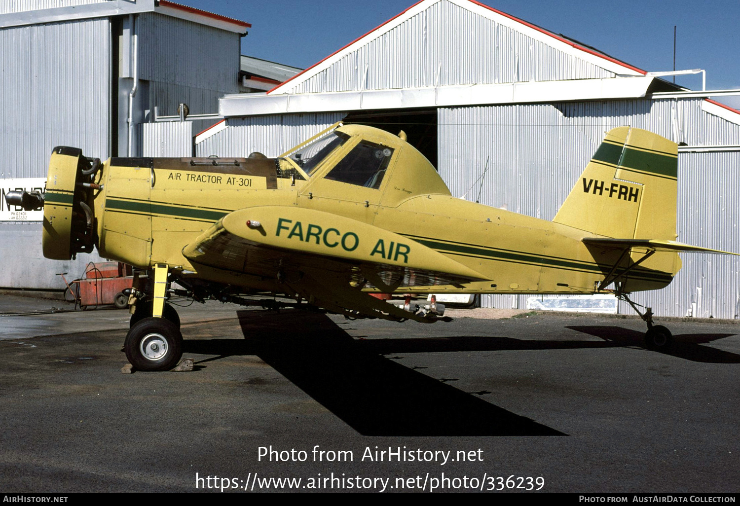 Aircraft Photo of VH-FRH | Air Tractor AT-301 | Farco Air | AirHistory.net #336239