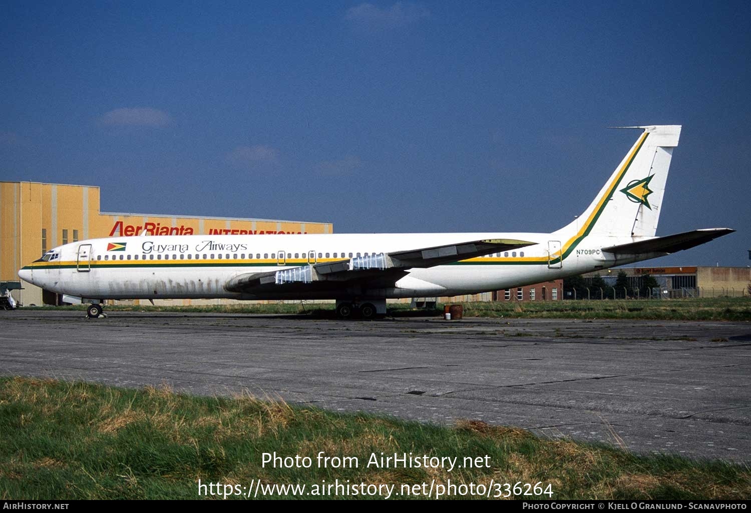 Aircraft Photo of N709PC | Boeing 707-323B | Guyana Airways | AirHistory.net #336264