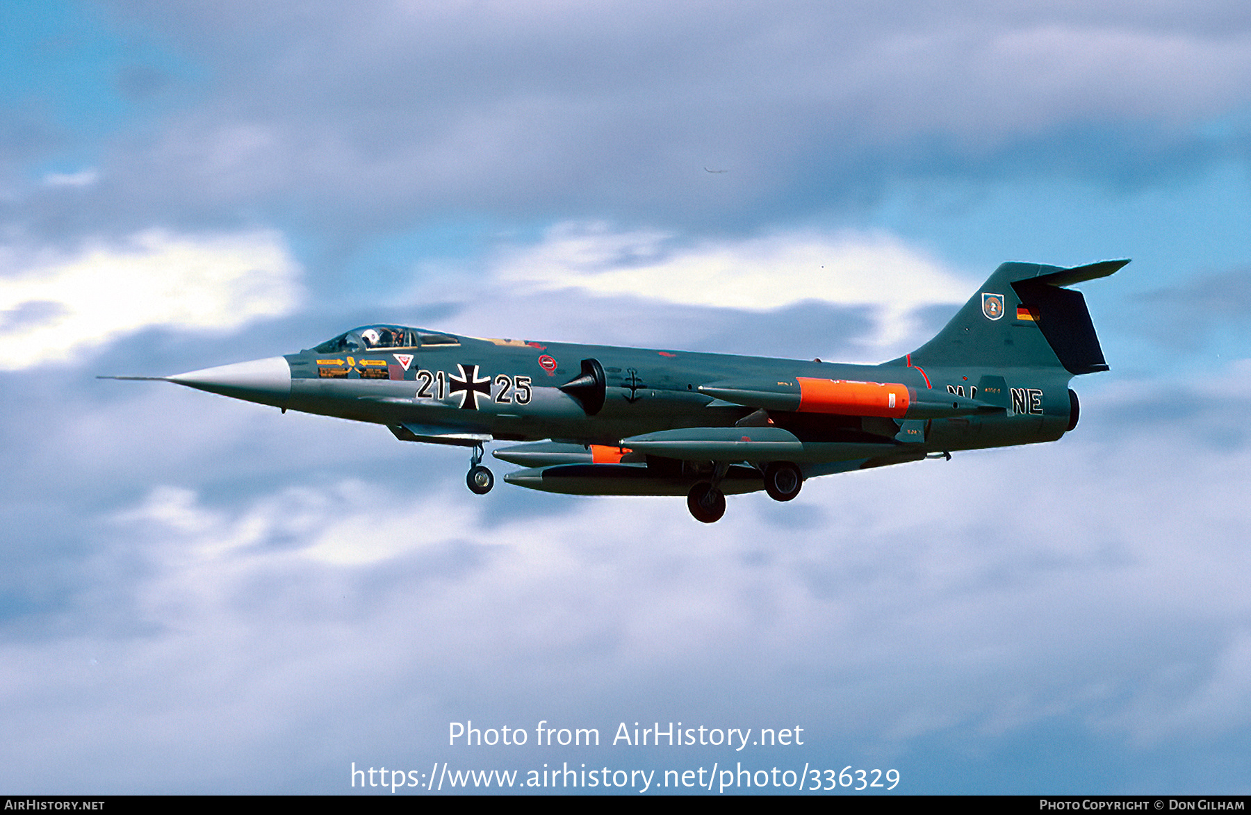 Aircraft Photo of 2125 | Lockheed RF-104G Starfighter | Germany - Navy | AirHistory.net #336329