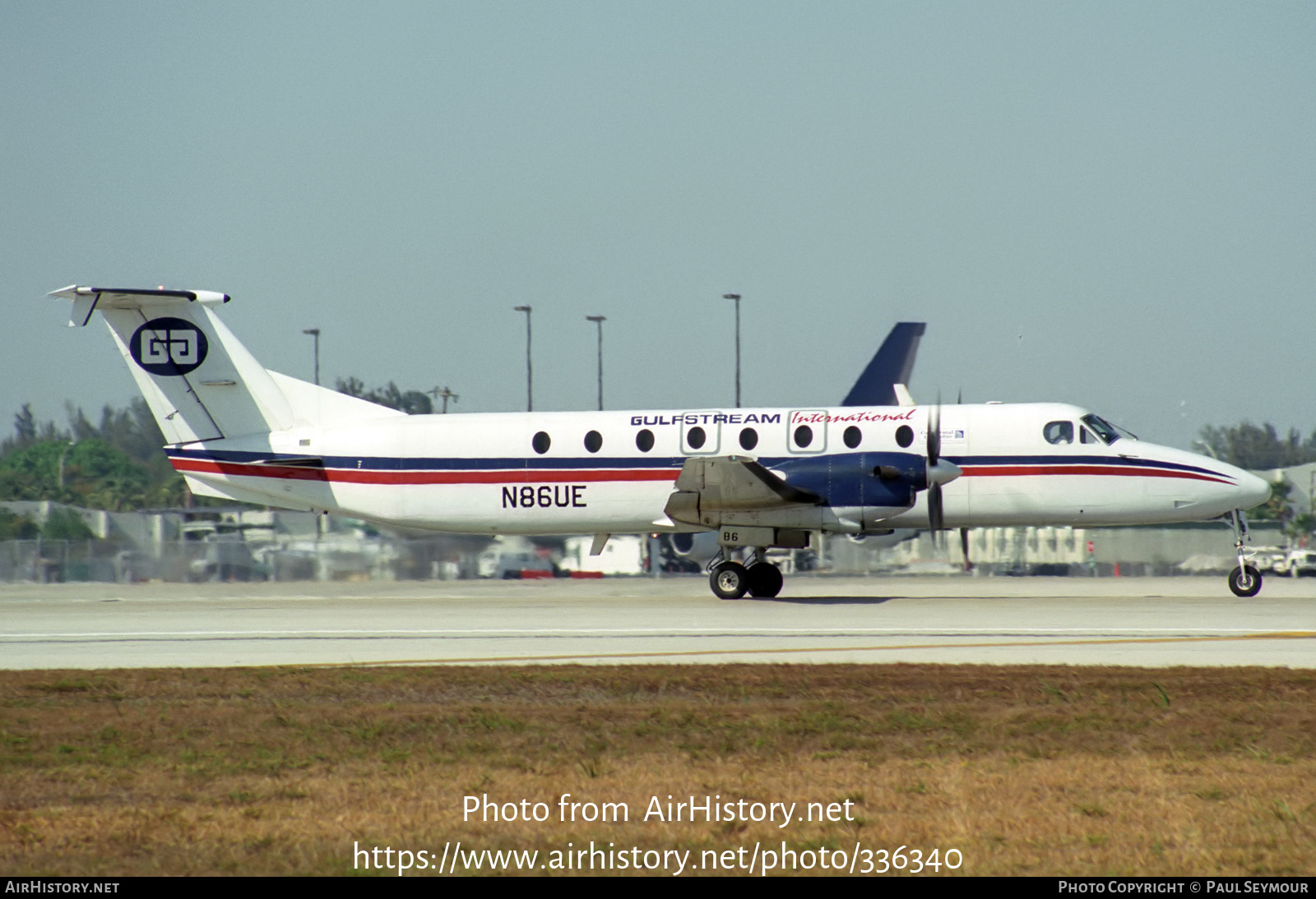 Aircraft Photo of N86UE | Beech 1900C-1 | Gulfstream International Airlines | AirHistory.net #336340