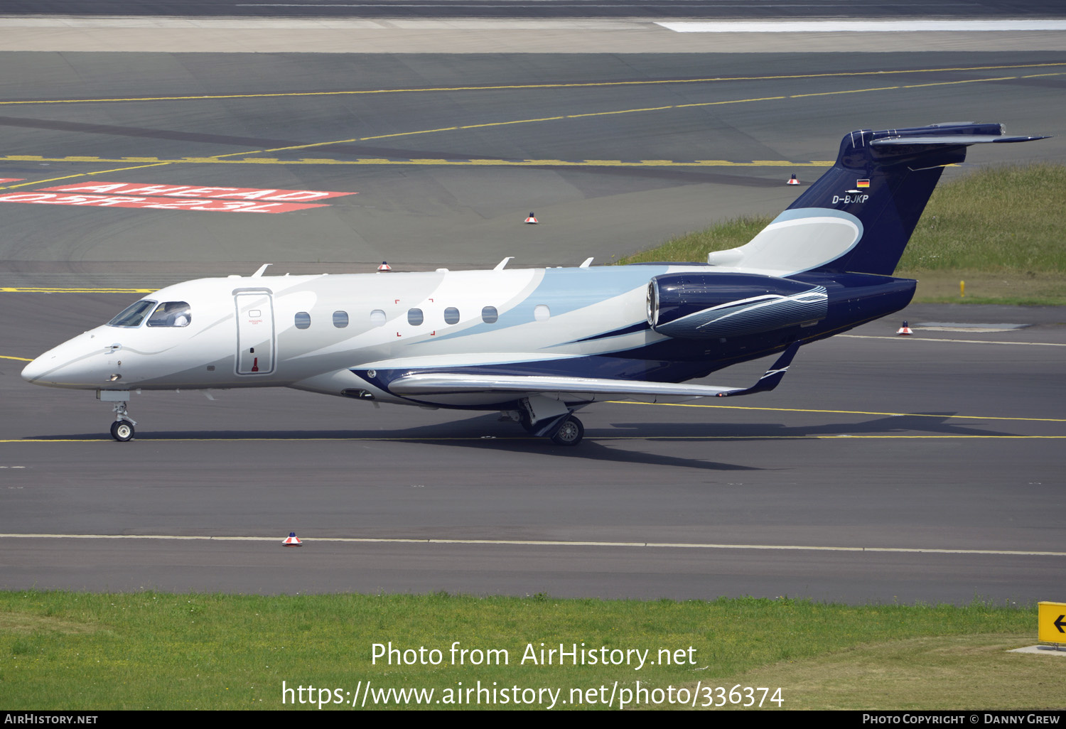 Aircraft Photo of D-BJKP | Embraer EMB-550 Legacy 500 | AirHistory.net #336374