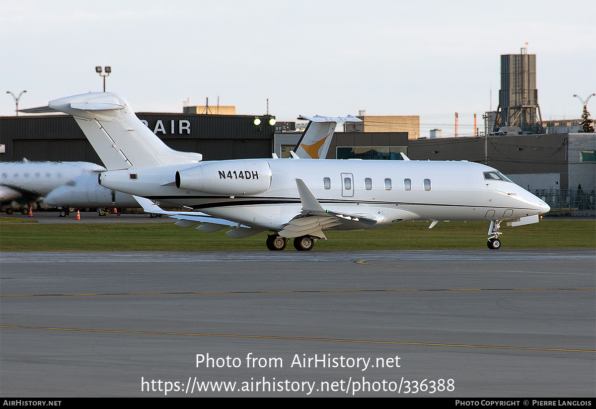 Aircraft Photo of N414DH | Bombardier Challenger 300 (BD-100-1A10) | AirHistory.net #336388