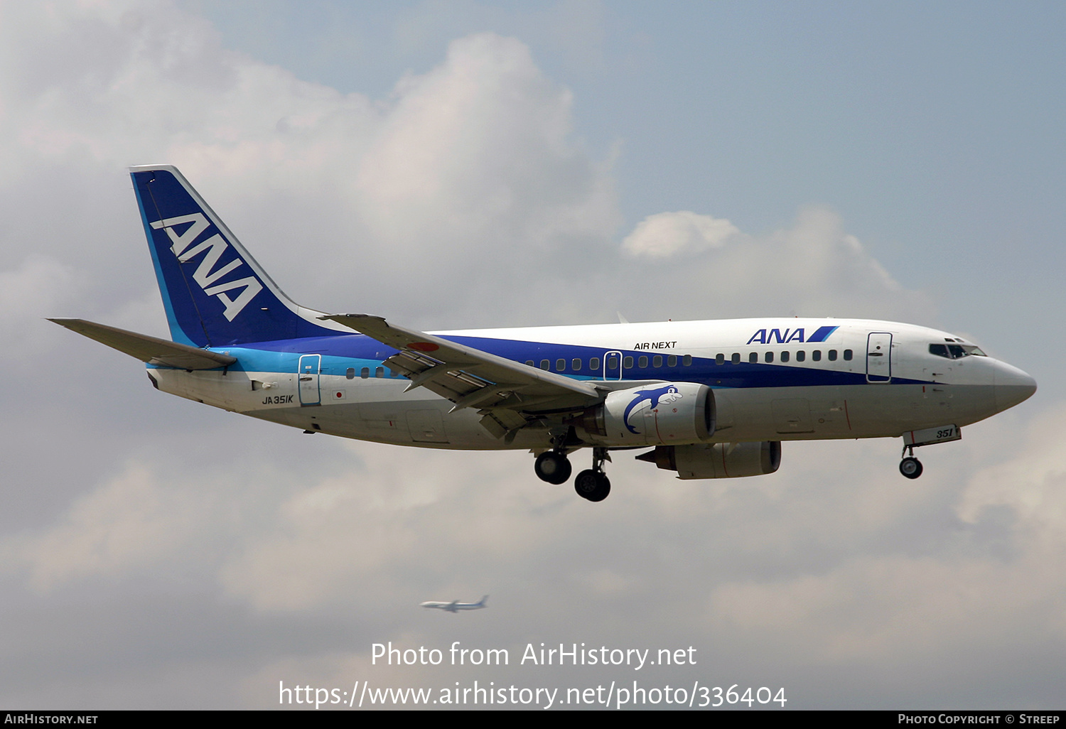 Aircraft Photo of JA351K | Boeing 737-5Y0 | All Nippon Airways - ANA | AirHistory.net #336404