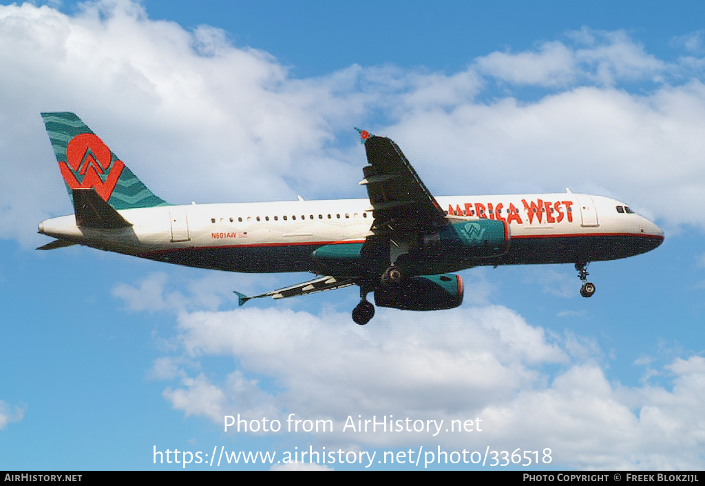 Aircraft Photo of N601AW | Airbus A320-232 | America West Airlines | AirHistory.net #336518