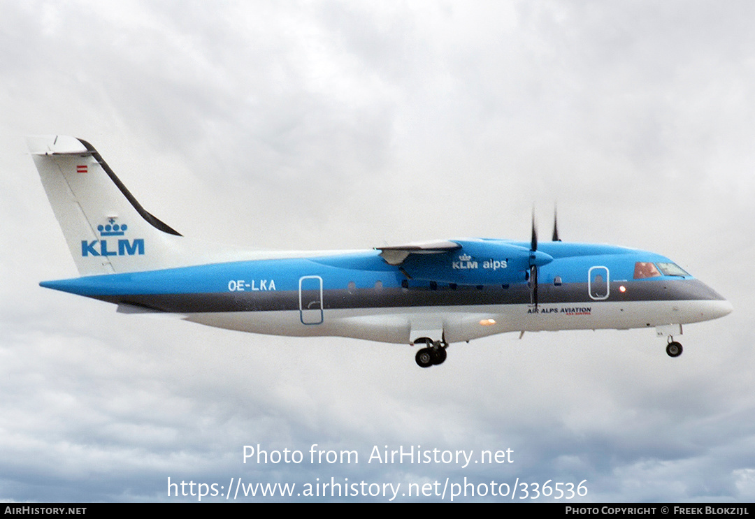 Aircraft Photo of OE-LKA | Fairchild Dornier 328-130 | KLM Alps | AirHistory.net #336536