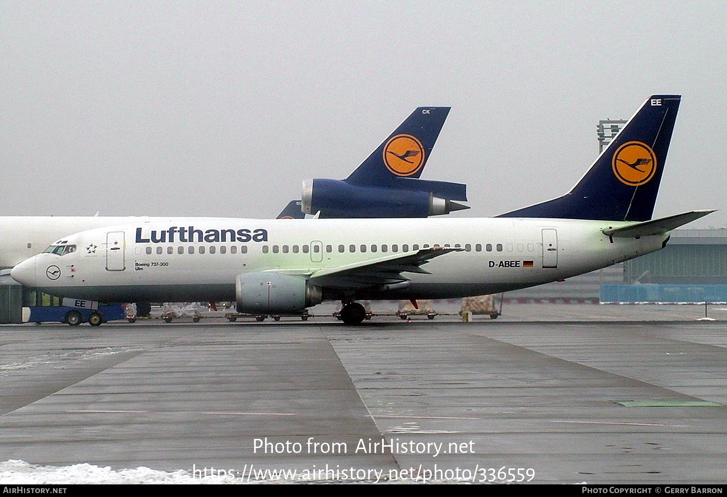 Aircraft Photo of D-ABEE | Boeing 737-330 | Lufthansa | AirHistory.net #336559