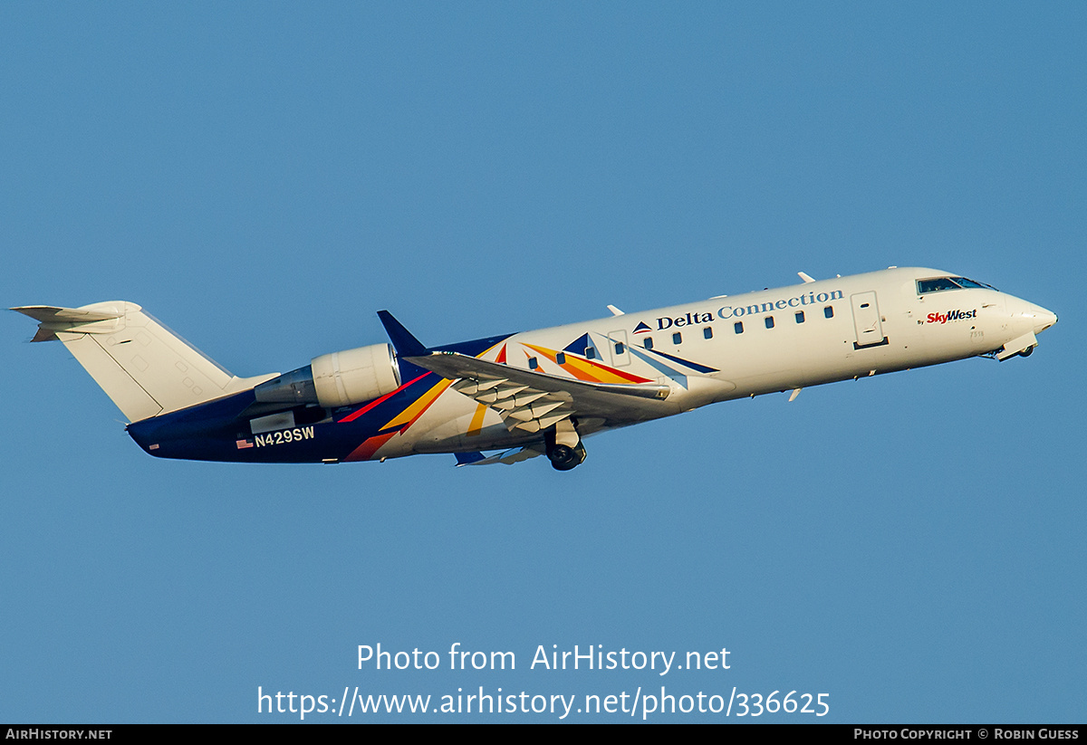 Aircraft Photo of N429SW | Bombardier CRJ-200LR (CL-600-2B19) | Delta Connection | AirHistory.net #336625