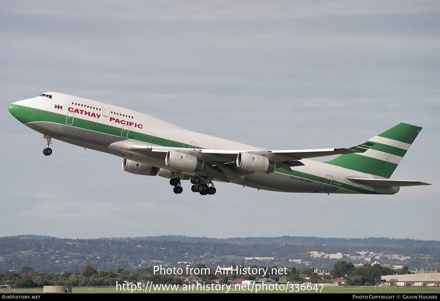 Aircraft Photo of B-HUB | Boeing 747-467 | Cathay Pacific Airways | AirHistory.net #336647