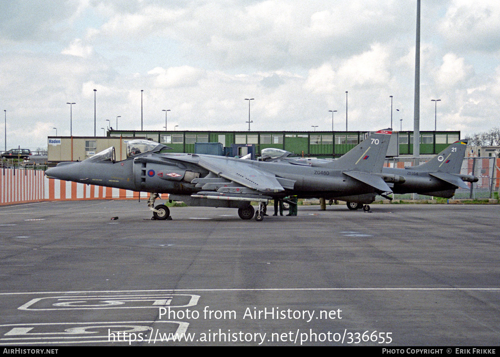 Aircraft Photo of ZG480 | British Aerospace Harrier GR7 | UK - Air Force | AirHistory.net #336655