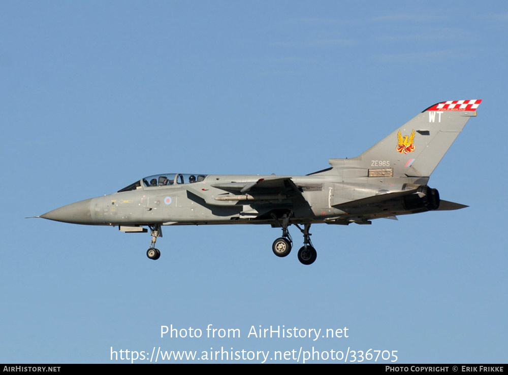 Aircraft Photo of ZE965 | Panavia Tornado F3 | UK - Air Force | AirHistory.net #336705