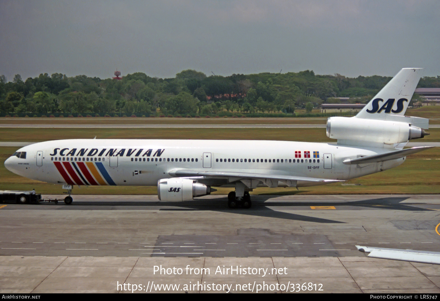 Aircraft Photo of SE-DFF | McDonnell Douglas DC-10-30 | Scandinavian Airlines - SAS | AirHistory.net #336812