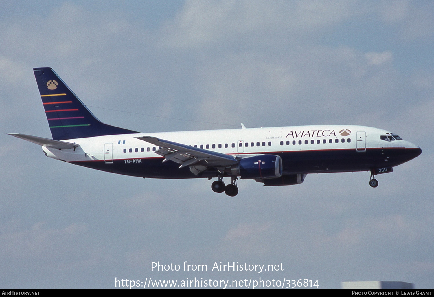 Aircraft Photo of TG-AMA | Boeing 737-3Q8 | Aviateca | AirHistory.net #336814