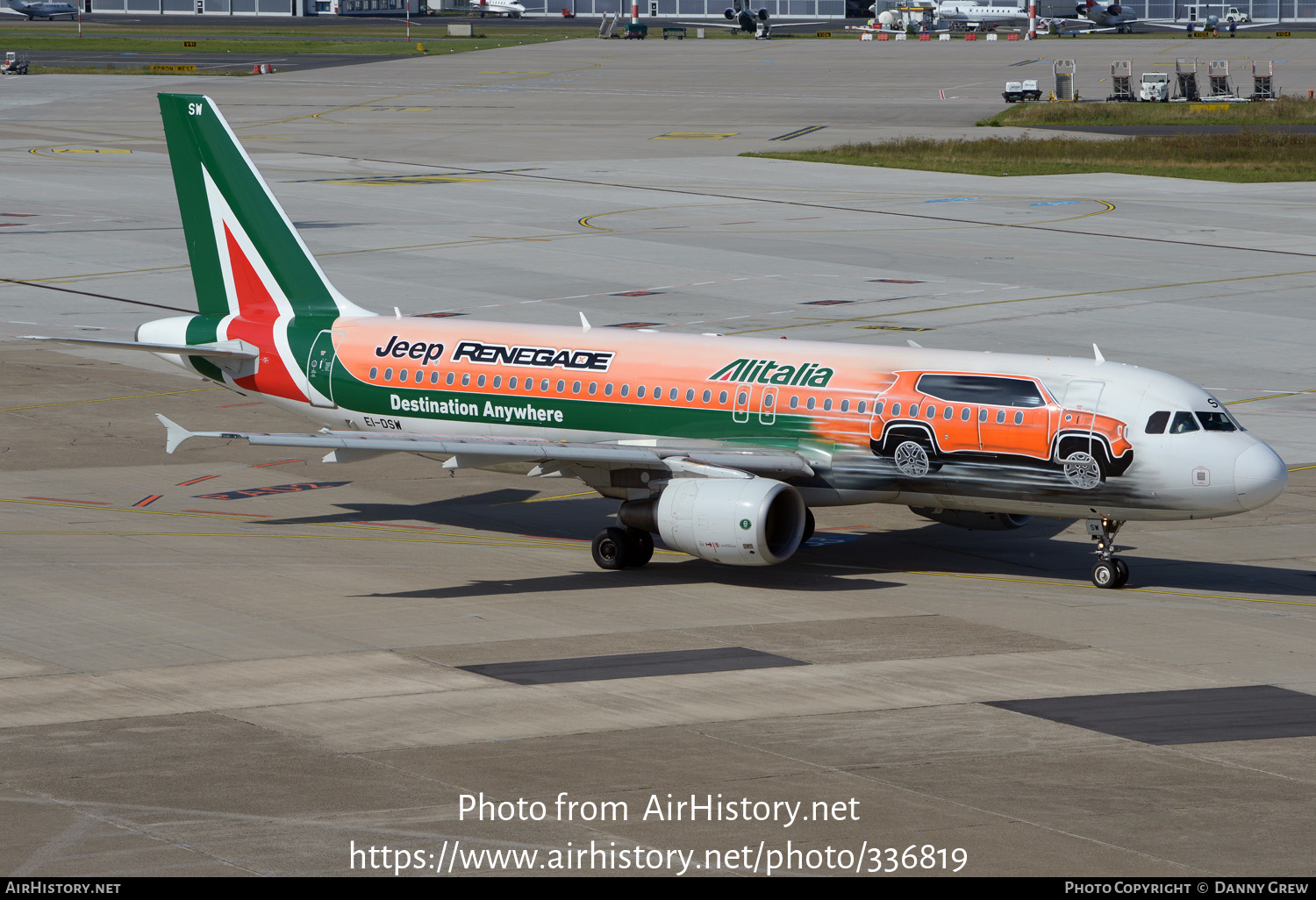 Aircraft Photo of EI-DSW | Airbus A320-216 | Alitalia | AirHistory.net #336819