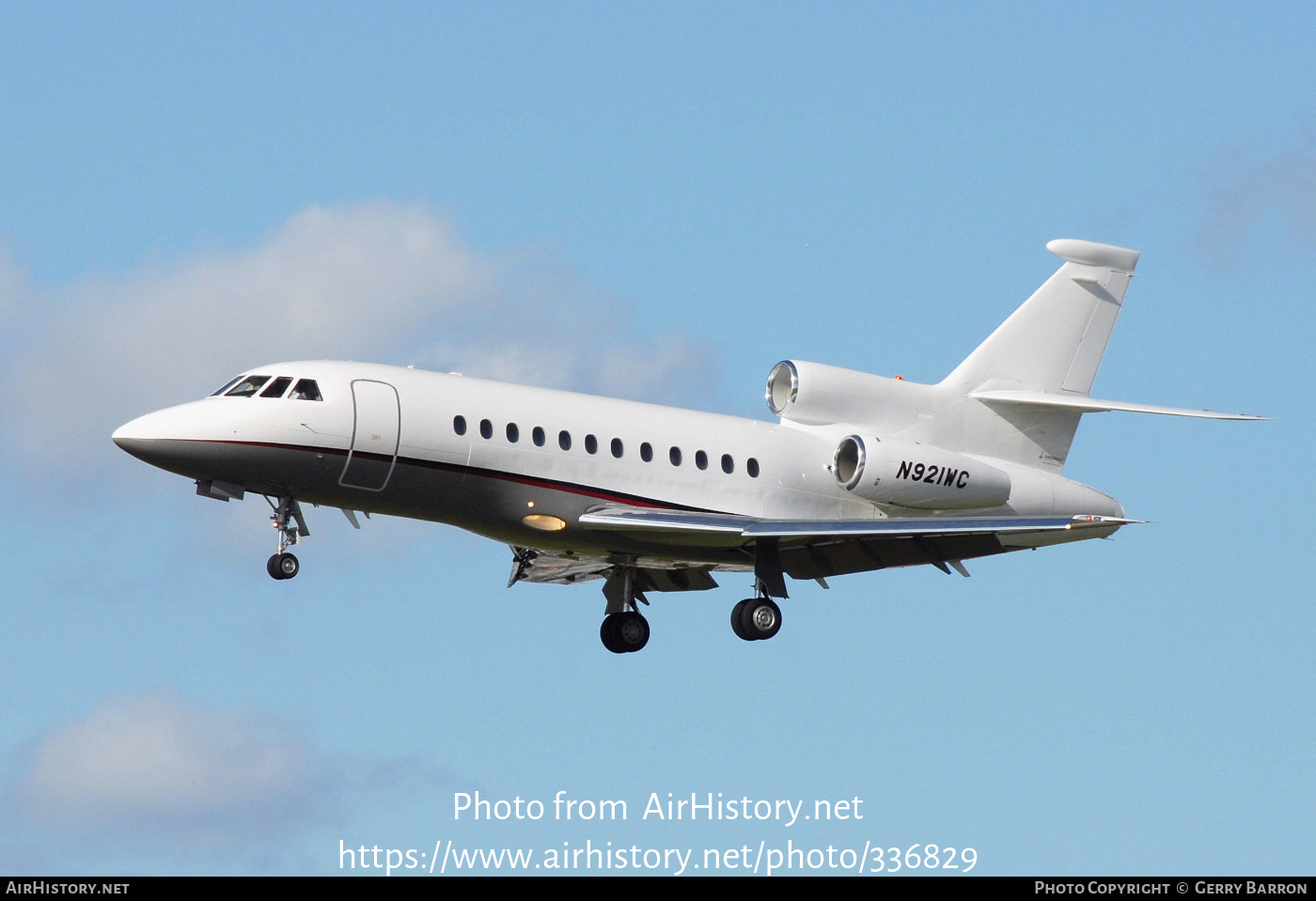 Aircraft Photo of N921WC | Dassault Falcon 900EX | AirHistory.net #336829