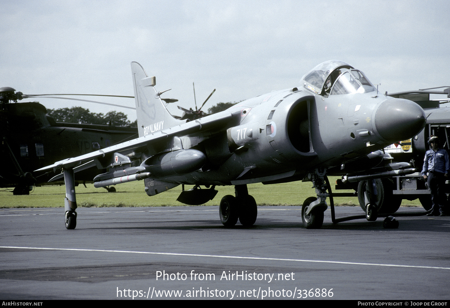 Aircraft Photo of XZ455 | British Aerospace Sea Harrier FA2 | UK - Navy | AirHistory.net #336886