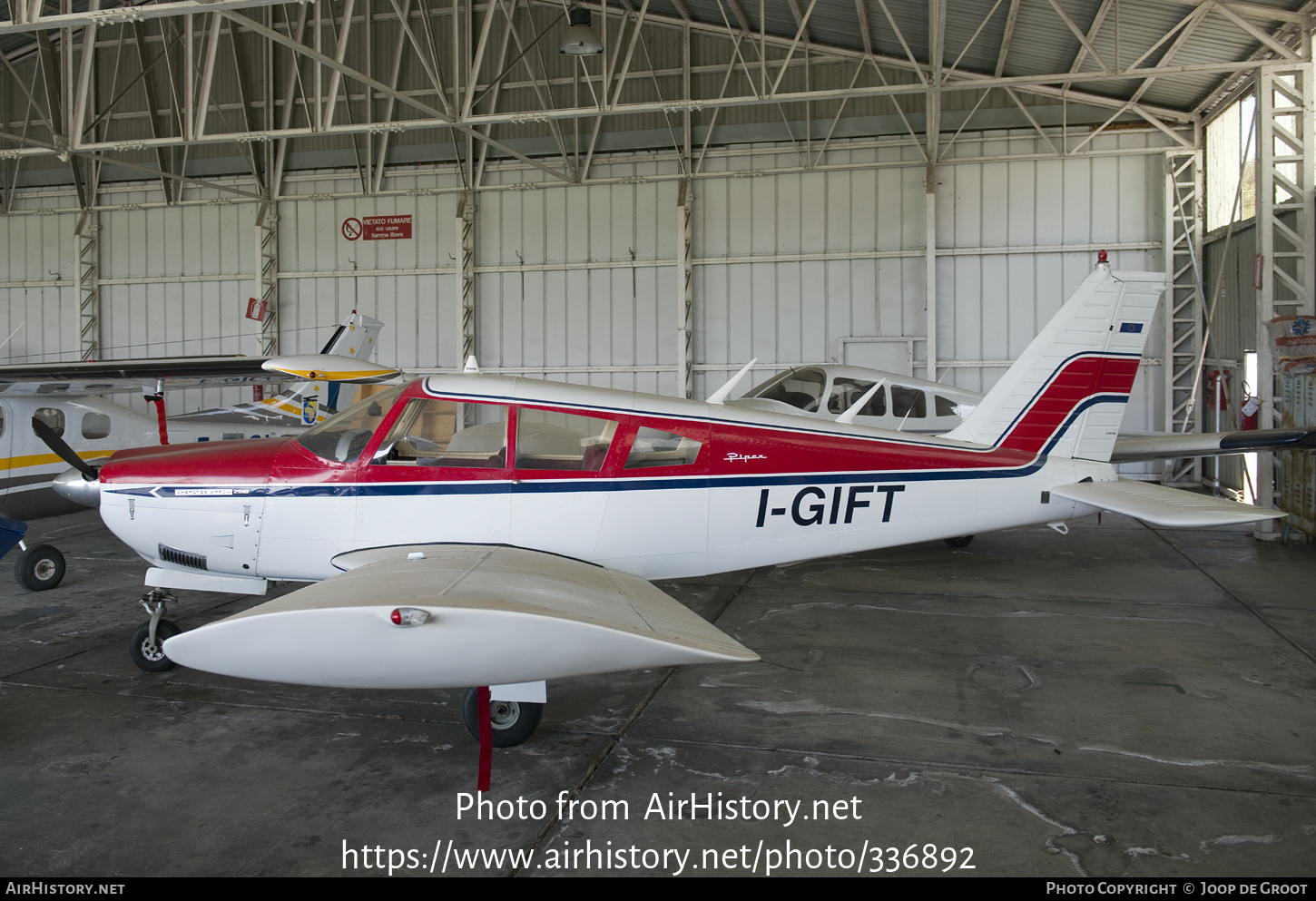 Aircraft Photo of I-GIFT | Piper PA-28R-200 Cherokee Arrow | AirHistory.net #336892