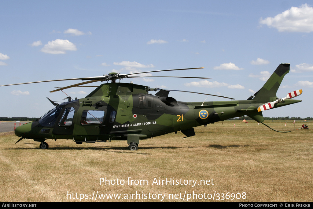 Aircraft Photo of 15021 | Agusta Hkp15A (A-109E LUH) | Sweden - Air Force | AirHistory.net #336908