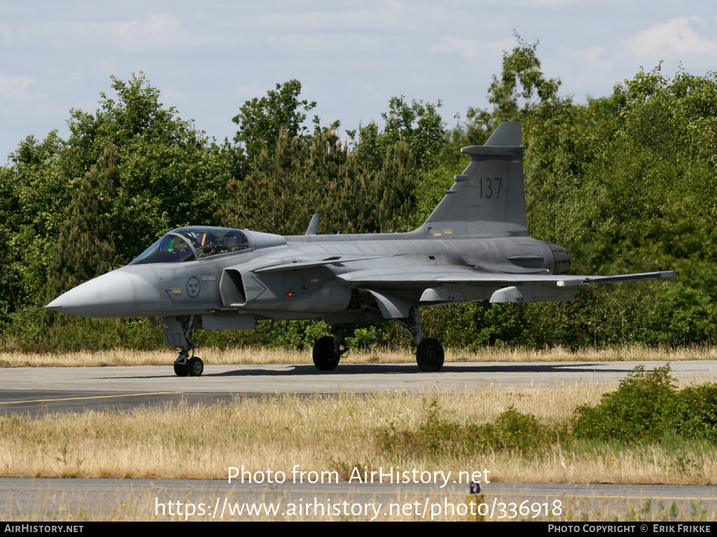 Aircraft Photo of 39137 / 137 | Saab JAS 39A Gripen | Sweden - Air Force | AirHistory.net #336918