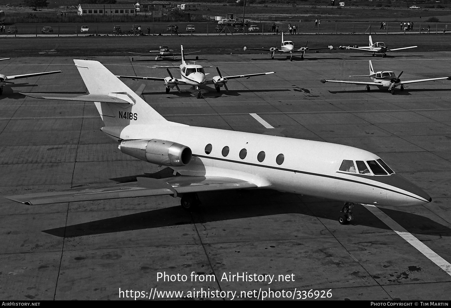 Aircraft Photo of N418S | Dassault Falcon 20C | AirHistory.net #336926