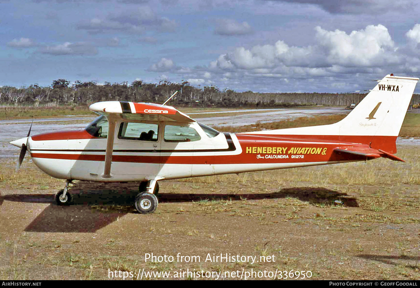 Aircraft Photo of VH-WXA | Cessna 172M Skyhawk | Henebery Aviation | AirHistory.net #336950