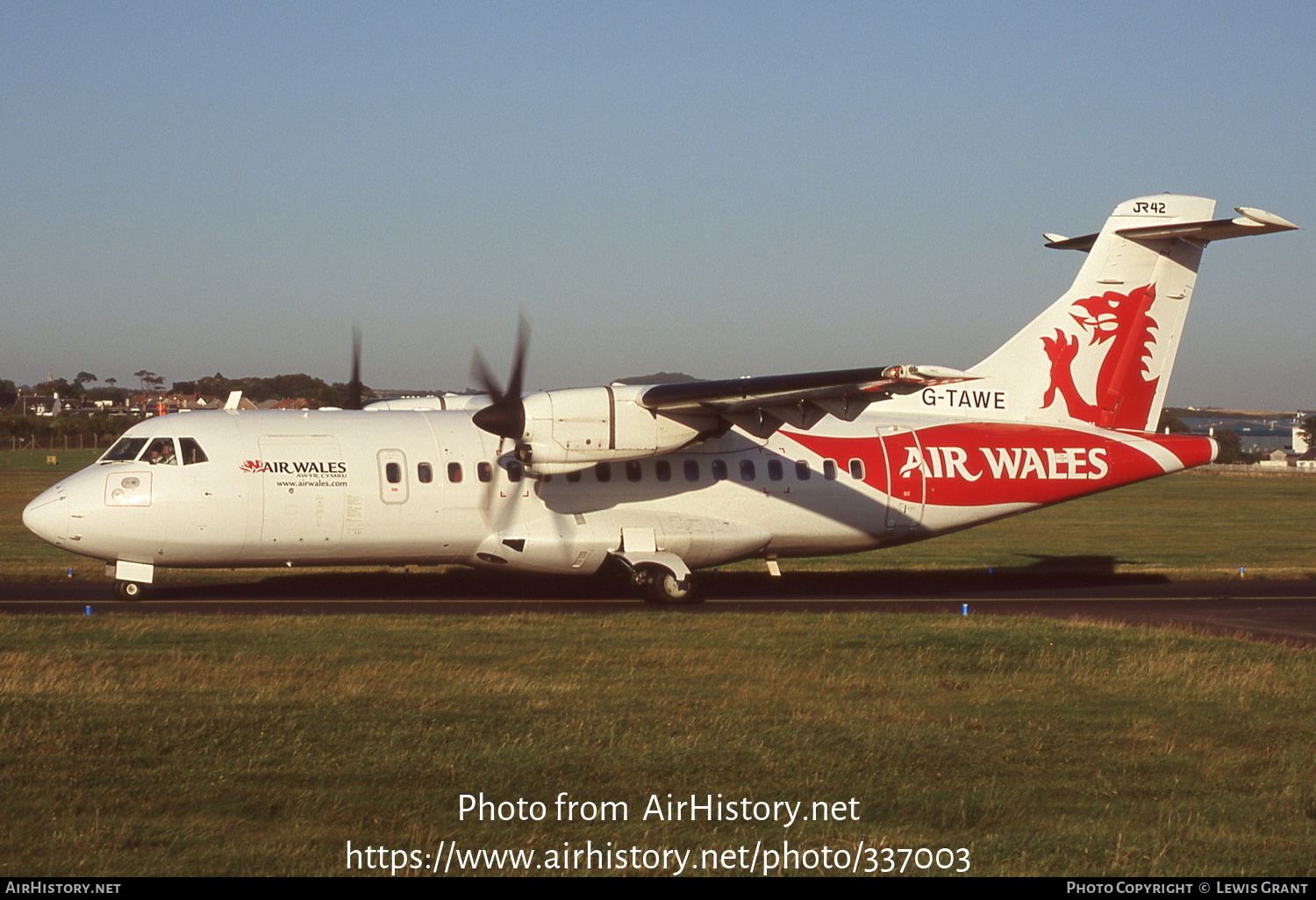 Aircraft Photo of G-TAWE | ATR ATR-42-300 | Air Wales | AirHistory.net #337003