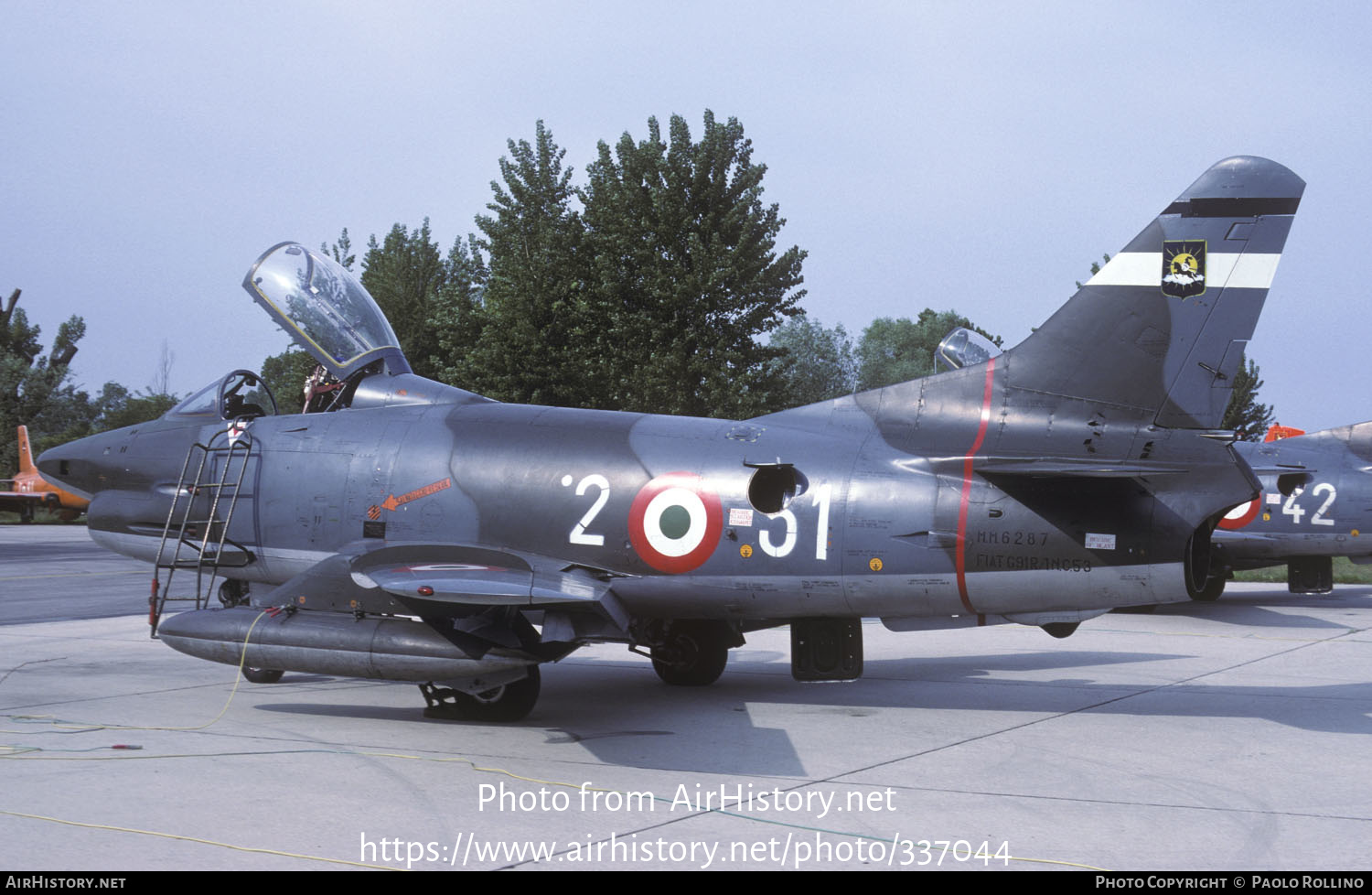 Aircraft Photo of MM6287 | Fiat G-91R/1 | Italy - Air Force | AirHistory.net #337044