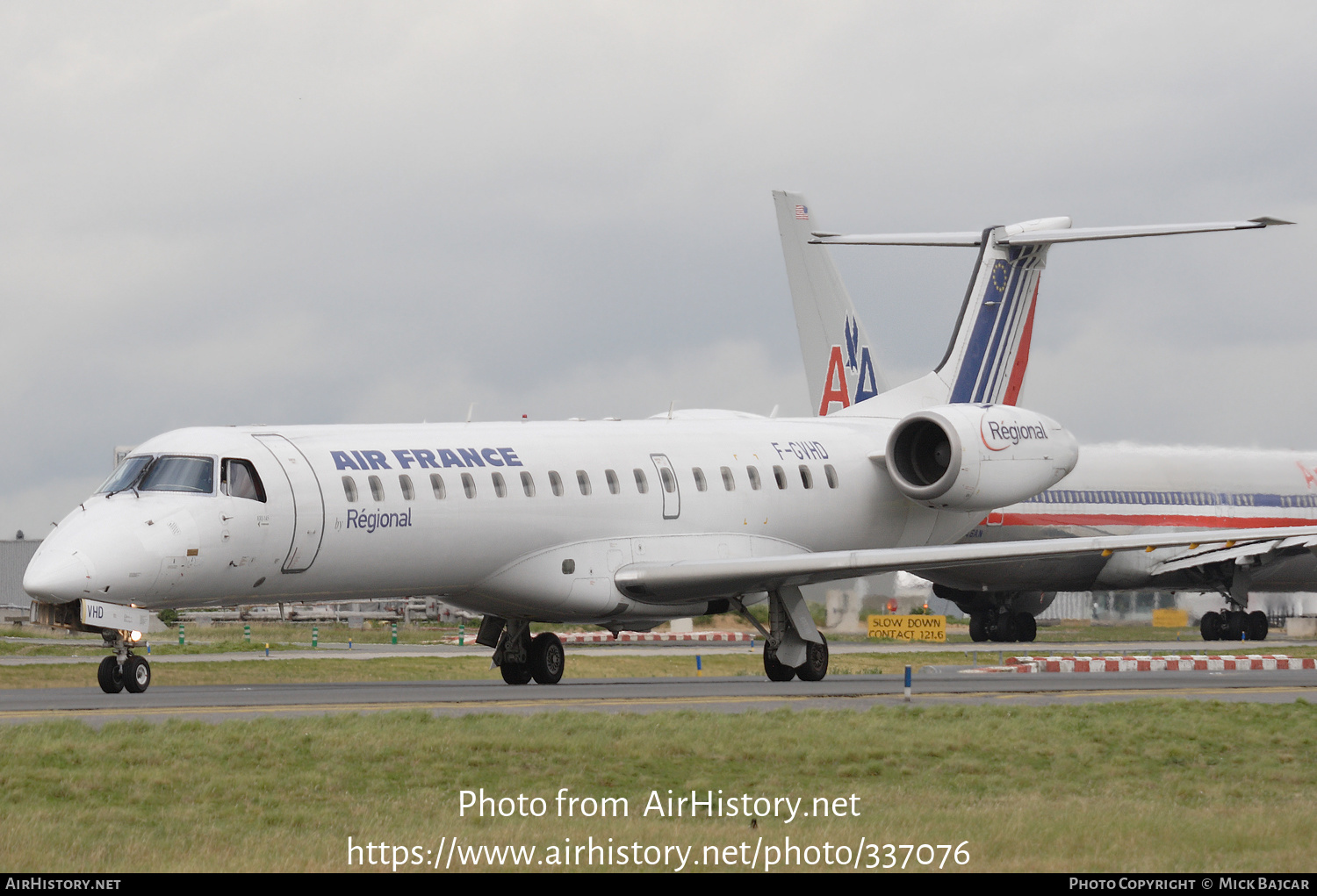 Aircraft Photo of F-GVHD | Embraer ERJ-145MP (EMB-145MP) | Air France | AirHistory.net #337076